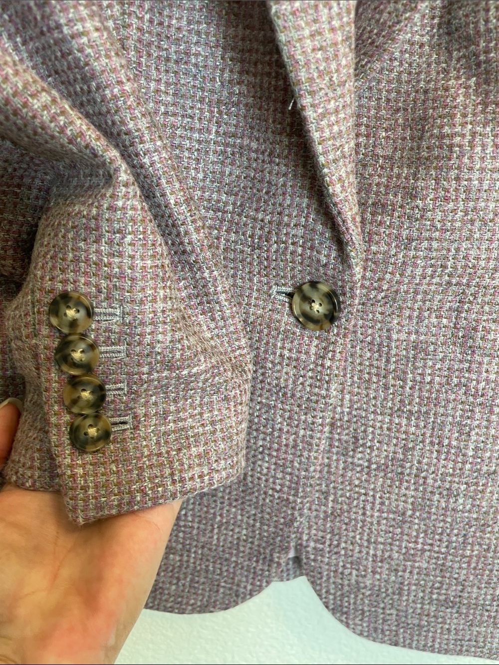 J.Crew Women's Parke English Wool Blazer in Lilac NWT 4P - Picture 7 of 11